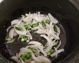 A picture of step 3 of Masala Oats with Italian seasoning.