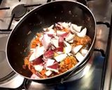 A picture of step 9 of Bhindi Do Pyaaza.