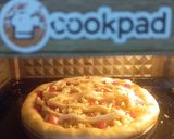 Foto langkah ke 7 dari resep Pizza Home Made tanpa ulen tanpa telur full Keju.