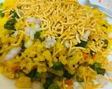 A picture of step 6 of Vegges loaded poha.