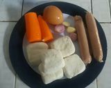 Foto langkah ke 1 dari resep Tahu Bulat isi Sosis.