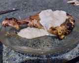Foto del paso 6 de la receta: Pollito al horno condimentado acompañado con una salsa blanca (a mi estilo)