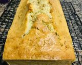 A picture of step 9 of Coconut bread with lemon glaze🤤🤤.