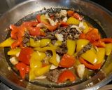 百合甜椒炒牛肉的食譜步驟8照片