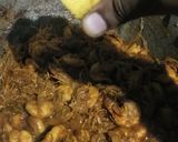 A picture of step 5 of Prawn masala.