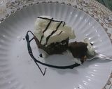 A picture of step 10 of Chocolate Peanut Butter Swirled Brownies.
