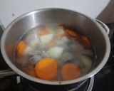 Hình bước làm 3 của món Canh bò viên rau củ
