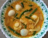 Foto langkah ke 5 dari resep Lodeh sayur bung + telur puyuh.