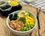 Foto del paso 7 de la receta: Poke bowl de salmón y mango con edamame