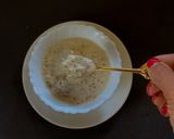 A picture of step 4 of Taro sago in Coconut.