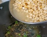 A picture of step 1 of Ambe Daal / Kairichi Daal.