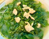 Hình bước làm 3 của món Canh rau ngót Nhật nấu nghêu 🌿
