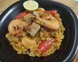 Foto del paso 7 de la receta: Arroz meloso de Atún 🐟 y Langostinos 🦐
