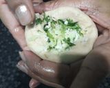 A picture of step 4 of Gobhi ka paratha.