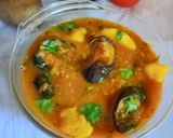 आलू बैंगन की स्पेशल सब्जी (Aloo Baigan Ki Special Sabji ki recipe in hindi) रेसिपी चरण 10 फोटो