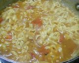 A picture of step 4 of Veg Noodles.