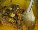A picture of step 3 of Jowar pongal (healthy lunch).