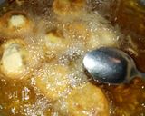 A picture of step 11 of Beans balls II.
