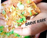 A picture of step 7 of Maha Raja paratha.