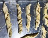 A picture of step 2 of Sesame Puff Sticks.