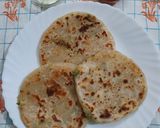 A picture of step 7 of Potato Capsi Cheesy Baby Paratha.