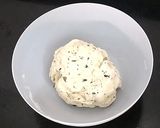 A picture of step 3 of Mathri.