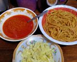Foto langkah ke 4 dari resep Mie Lidi Kuah Kacang.