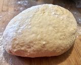 A picture of step 2 of Potato and Rosemary Focaccia.