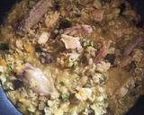 Foto del paso 6 de la receta: Arroz con vegetales y presas de pollo