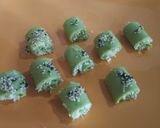 A picture of step 12 of Cheesy Spinach khandvi.
