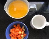 Foto del paso 1 de la receta: Jugo de naranja, zanahoria y jengibre