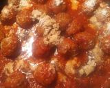 A picture of step 2 of Meatballs and Pineapple Sandwiches.