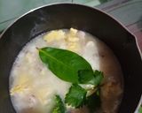 Foto langkah ke 5 dari resep MPASI Cumi Telur Yampung Brokoli Santan (Karbo+Prohe+Lemak+Sayur.