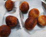 A picture of step 7 of Gulab jamun from milk powder.