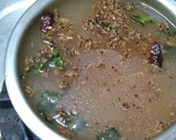 மதிய உணவு முருங்கைக்காய் சாம்பார், சாதம், ரசம், வெண்டைக்காய் பொரியல்,புளி குழம்பு ரெசிபி ஸ்டேப் 3 புகைப்படம்