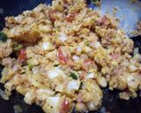 A picture of step 4 of Potato and coconut dry masala.