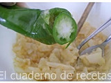 Pimientos Verdes Rellenos de Tortilla (Light)