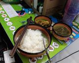 Hình bước làm 6 của món Gà Kho Xả Ớt + Canh Gà Lá Giang