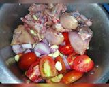 A picture of step 3 of Nayazi daal.
