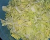 A picture of step 2 of Chicken and Vegetable Macaroni Recipe👌.