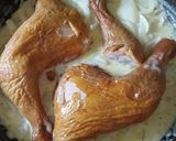 Foto del paso 4 de la receta: Pollo ahumado en crema