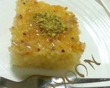 صورة لخطوة 2 من وصفة بسبوسة 😍🍰🌛