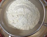 A picture of step 3 of Tres Leches Cake with Whipped Cream and Chocolate Topping.