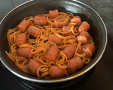 Foto del paso 4 de la receta: Espaguetis con salchichas