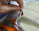 Foto del paso 2 de la receta: Wraps de jamón con corazón de zanahoria