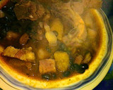 Foto del paso 17 de la receta: Sopa de poroto negro chorizo colorado y variedades del cerdo 🐖