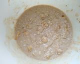 A picture of step 5 of Vickys Peach & Oat Breakfast Muffins, GF DF EF SF NF.