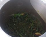 A picture of step 2 of Long beans (chawli) sabji.