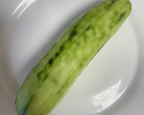 Foto del paso 1 de la receta: Pepinos rellenos de atún