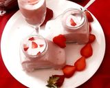स्ट्रॉबेरी क्रिम डिलाईट (strawberry cream delight recipe in Hindi) रेसिपी चरण 4 फोटो